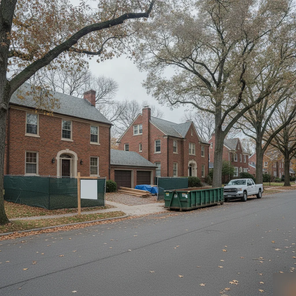 Clayton residential renovation providing context for the structural permit timeline