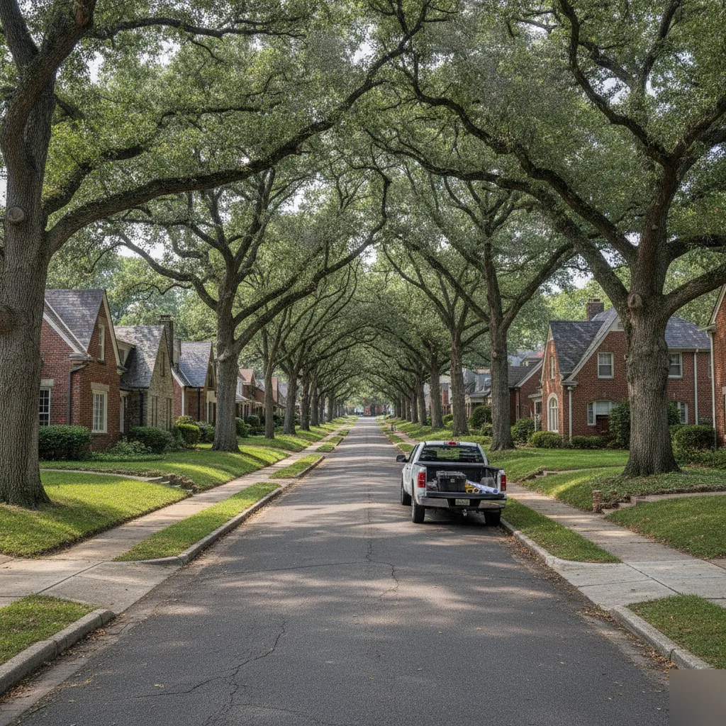 Open Concept Engineering building consultant on a residential Clayton street
