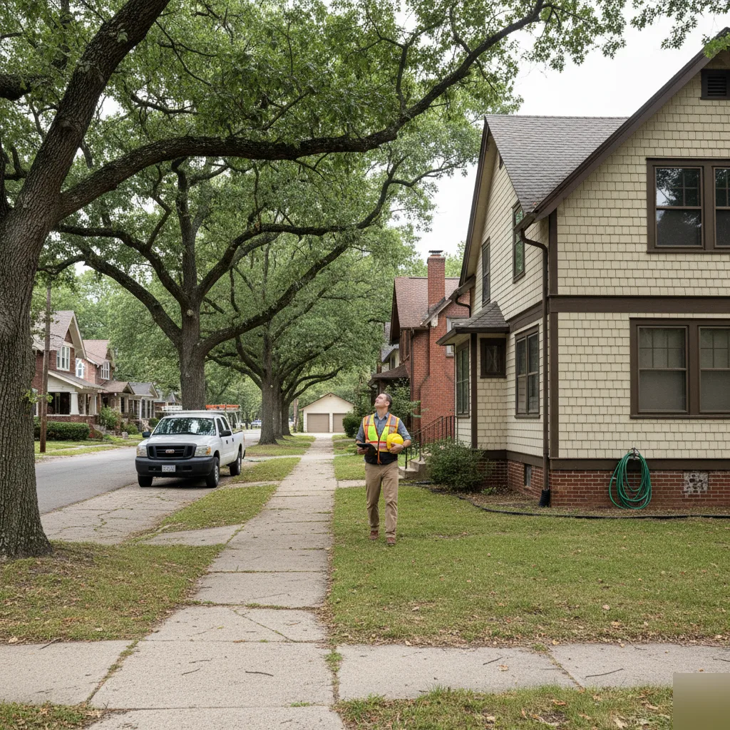 Building inspector serving a residential Clayton neighborhood