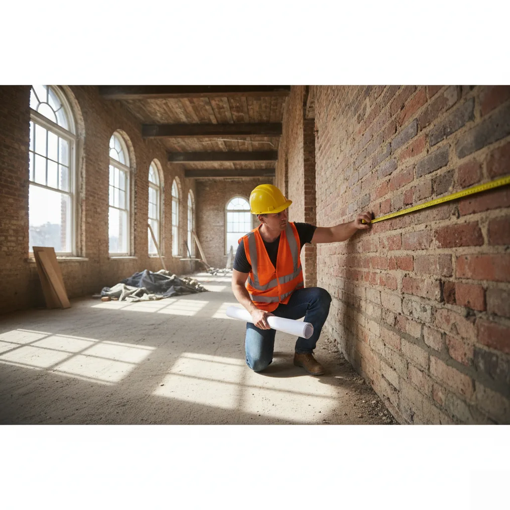 Structural wall assessment during building renovation consulting in Clayton