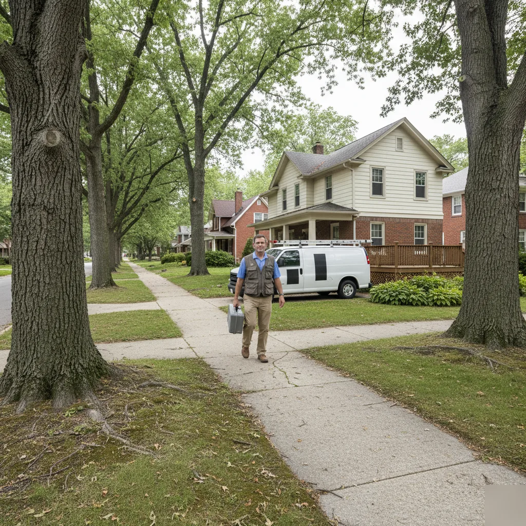 Structural home inspector serving a residential Clayton neighborhood