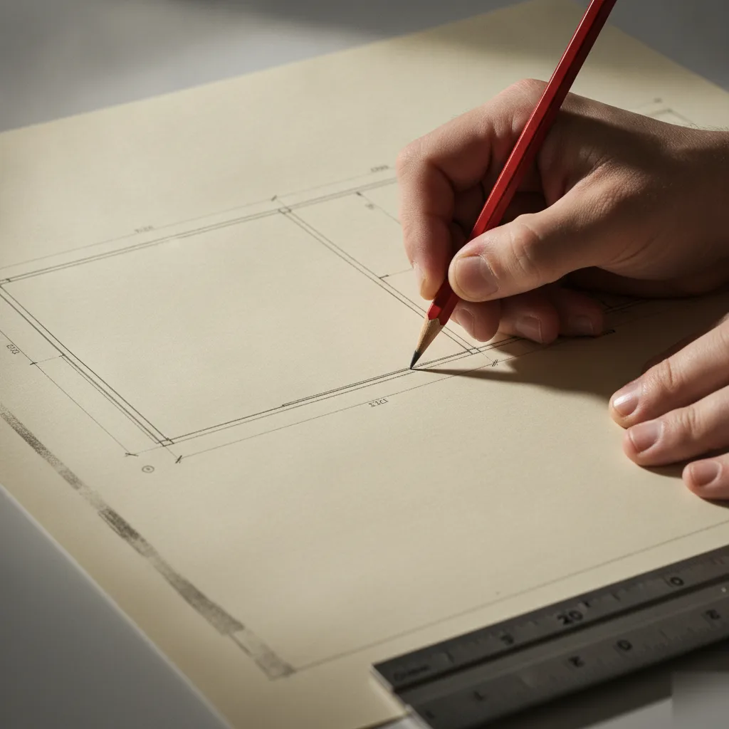 Commercial tenant buildout drawing detail for a Clayton project