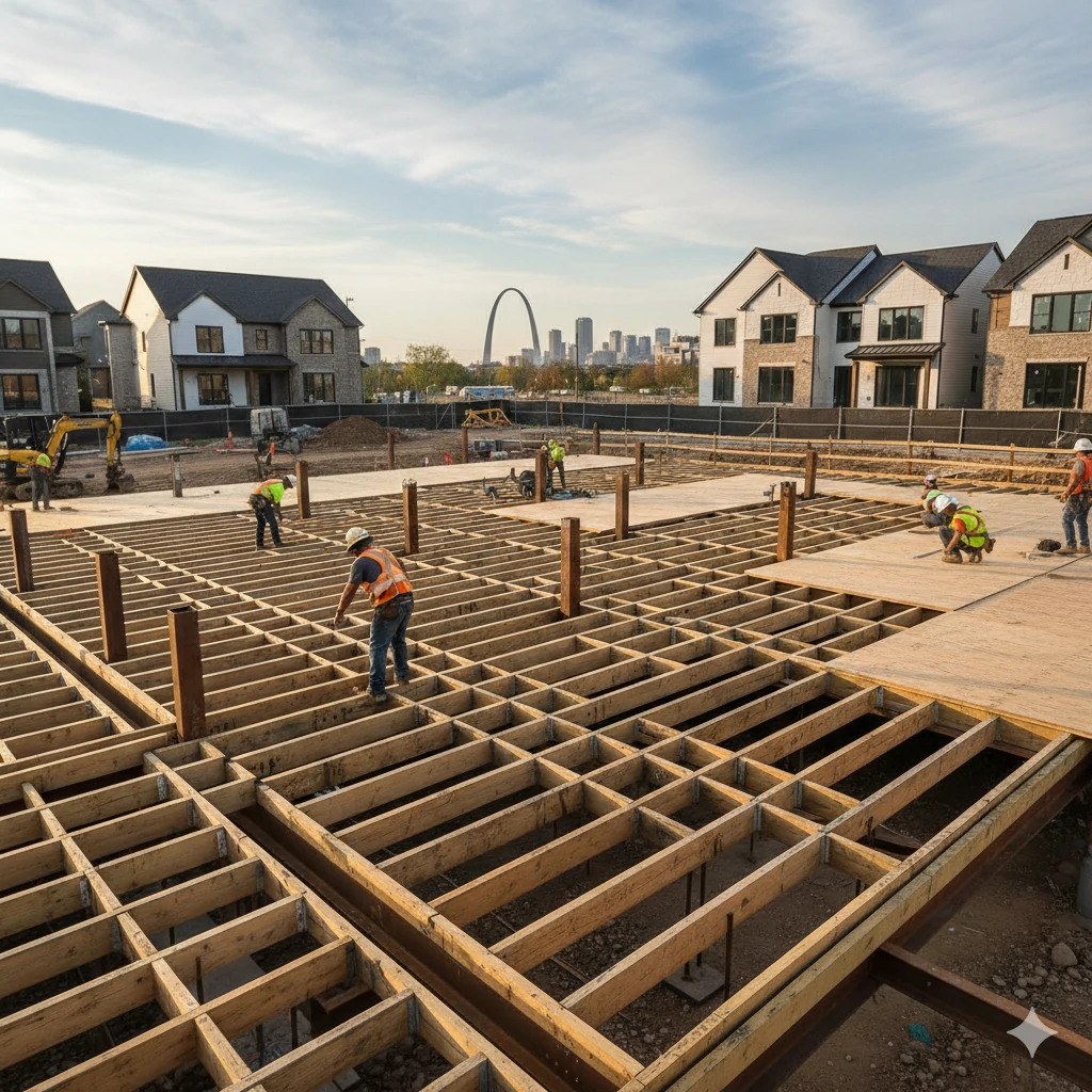 Floor system design in Chesterfield, MO