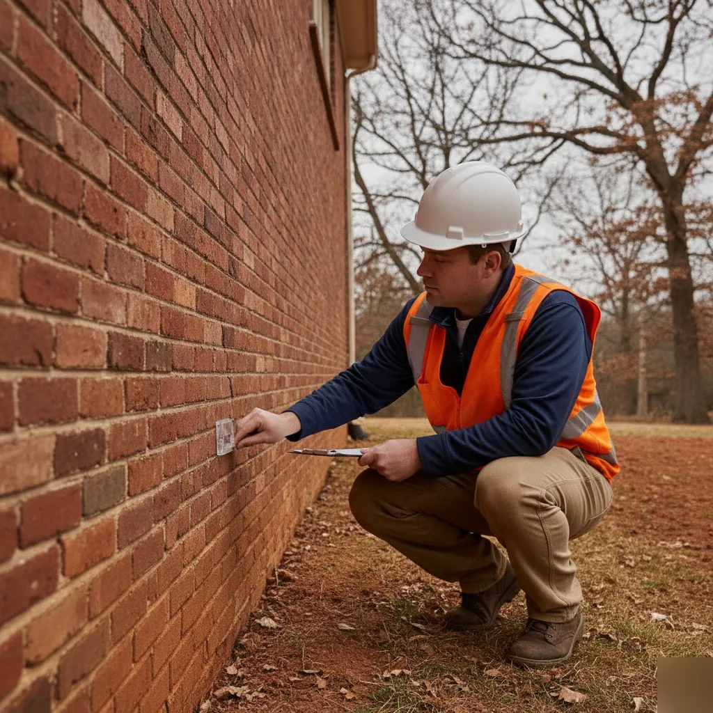Foundation inspection in Chesterfield, MO