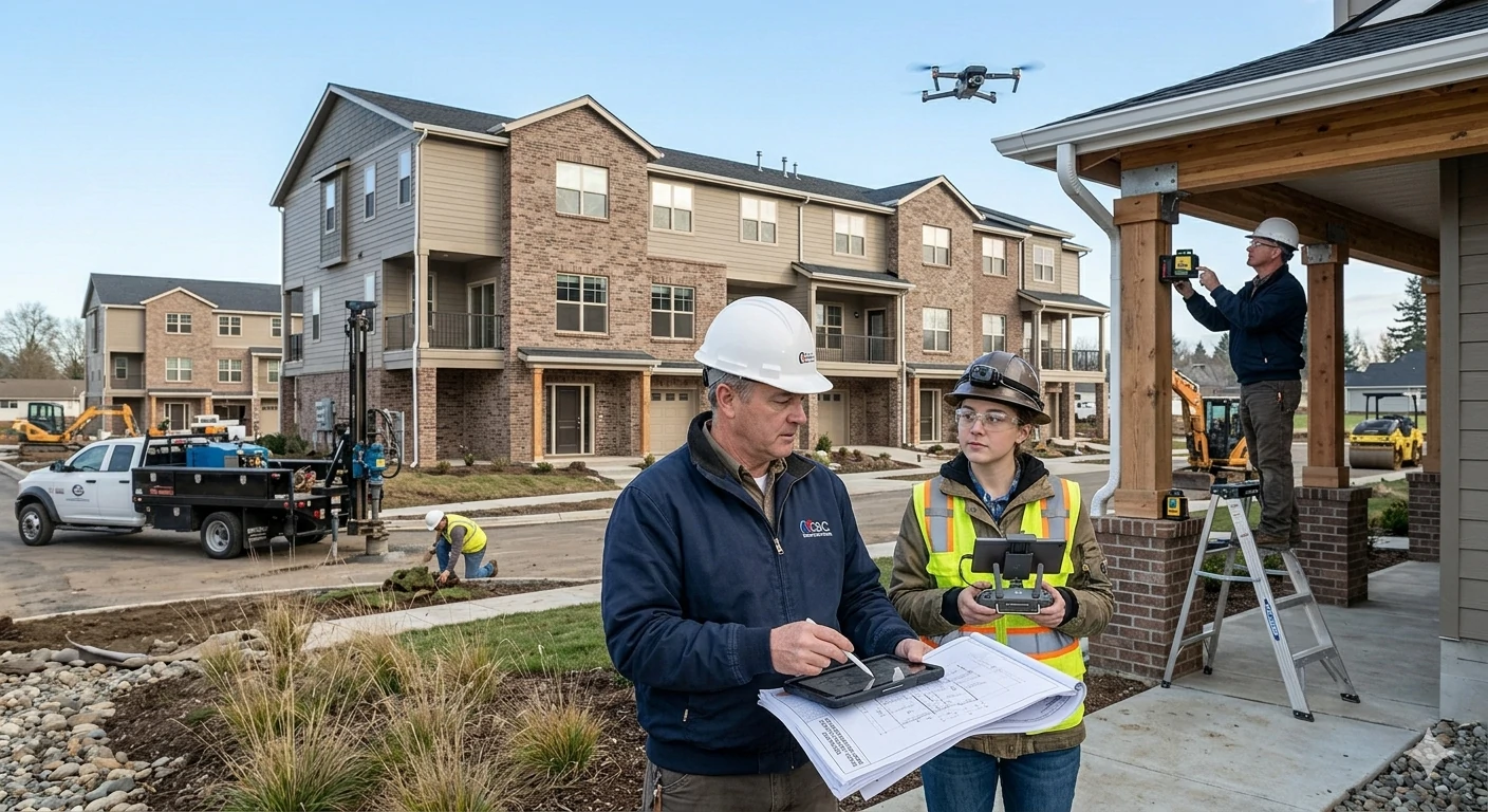 Multi-family home inspection in Chesterfield, MO