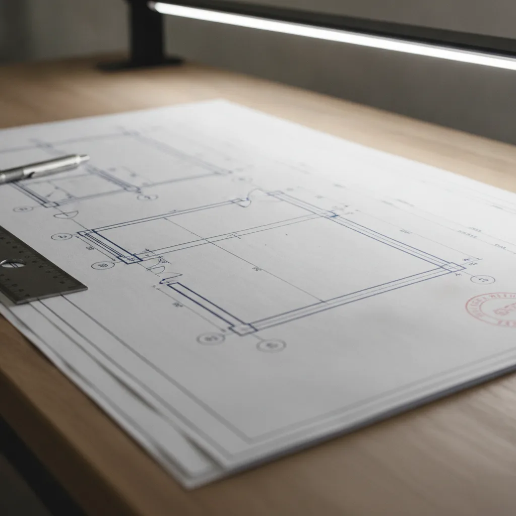 Permit-ready structural drawing details for a Clayton addition