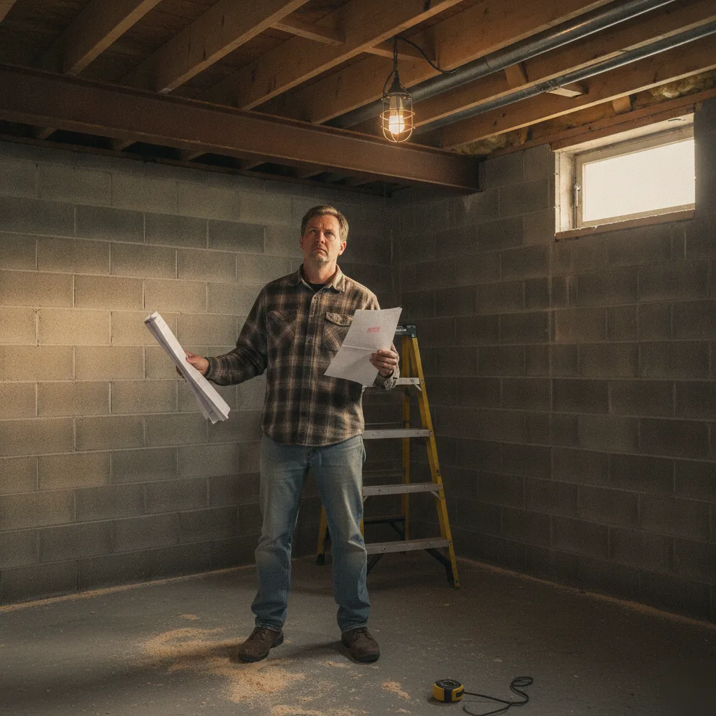 Rejected permit drawings marked up during a Chesterfield plan review